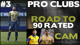 FIFA 16 PRO CLUBS | ROAD TO 99 CAM | LEARNING THE SKILLS | EPISODE 3.