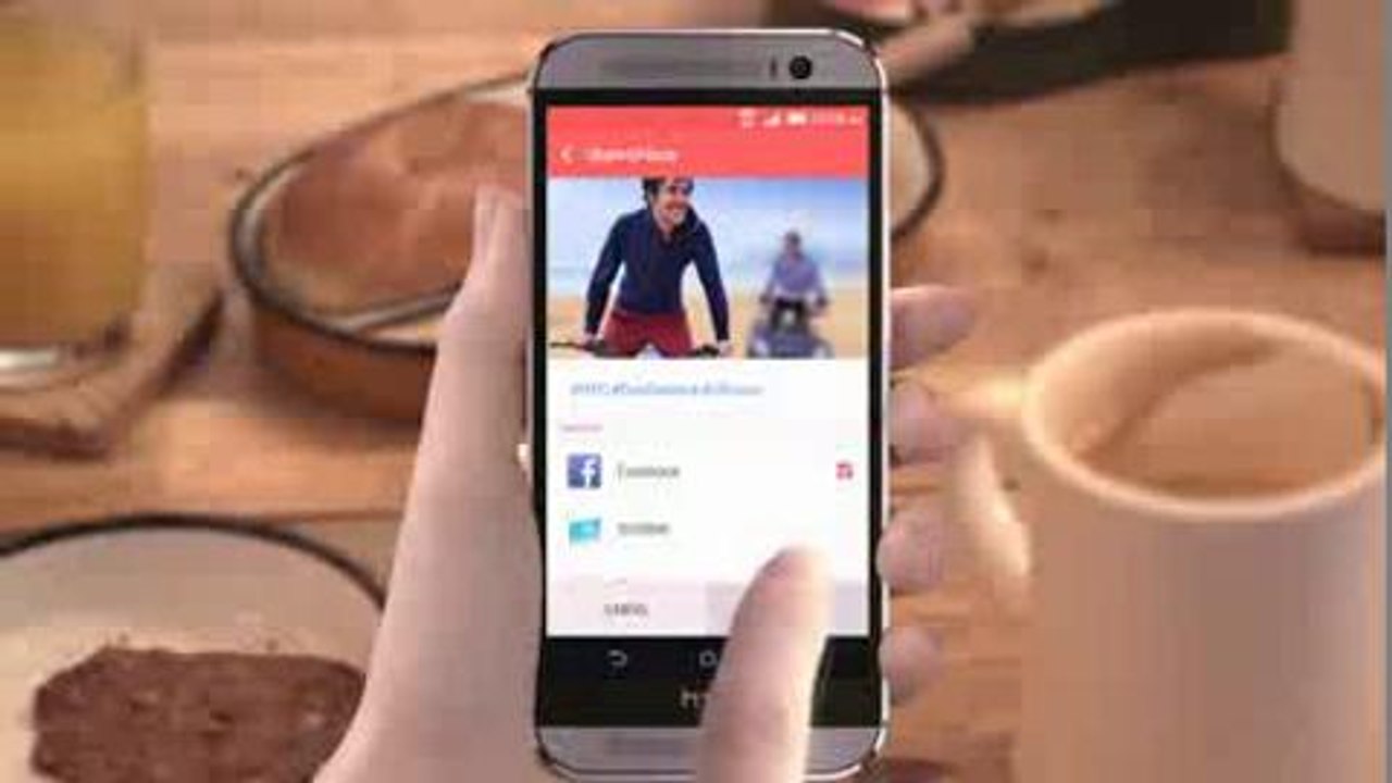 HTC One (M8) - View and experience Duo Effects on a Web browser
