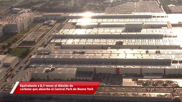 SEAT Una fábrica a vista de dron HD