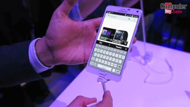 Primer contacto con el Samsung Galaxy Note con Luis de la Peña