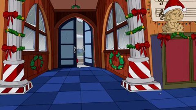 Couch Gag: White Christmas Blues | THE SIMPSONS | ANIMATION on FOX