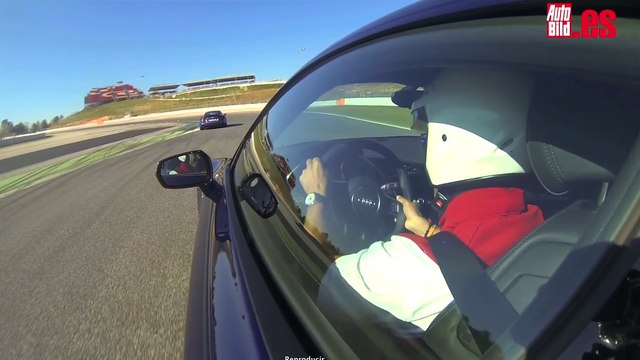 Marc Gené vuelta rápida Audi R8 Plus Montmeló