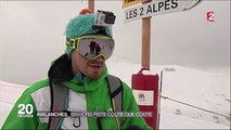 D!CI TV - Aux Deux Alpes, les skieurs ne sont pas plus attentifs aux panneaux