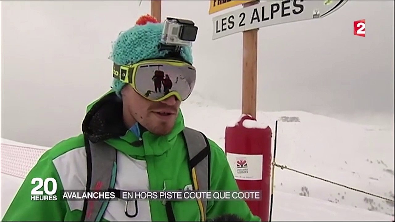 D!CI TV - Aux Deux Alpes, les skieurs ne sont pas plus attentifs aux panneaux
