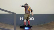 Tony Hawk Rides World's First Real Hoverboard - Hendo Hover