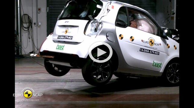Crash Test of Smart fortwo 2014