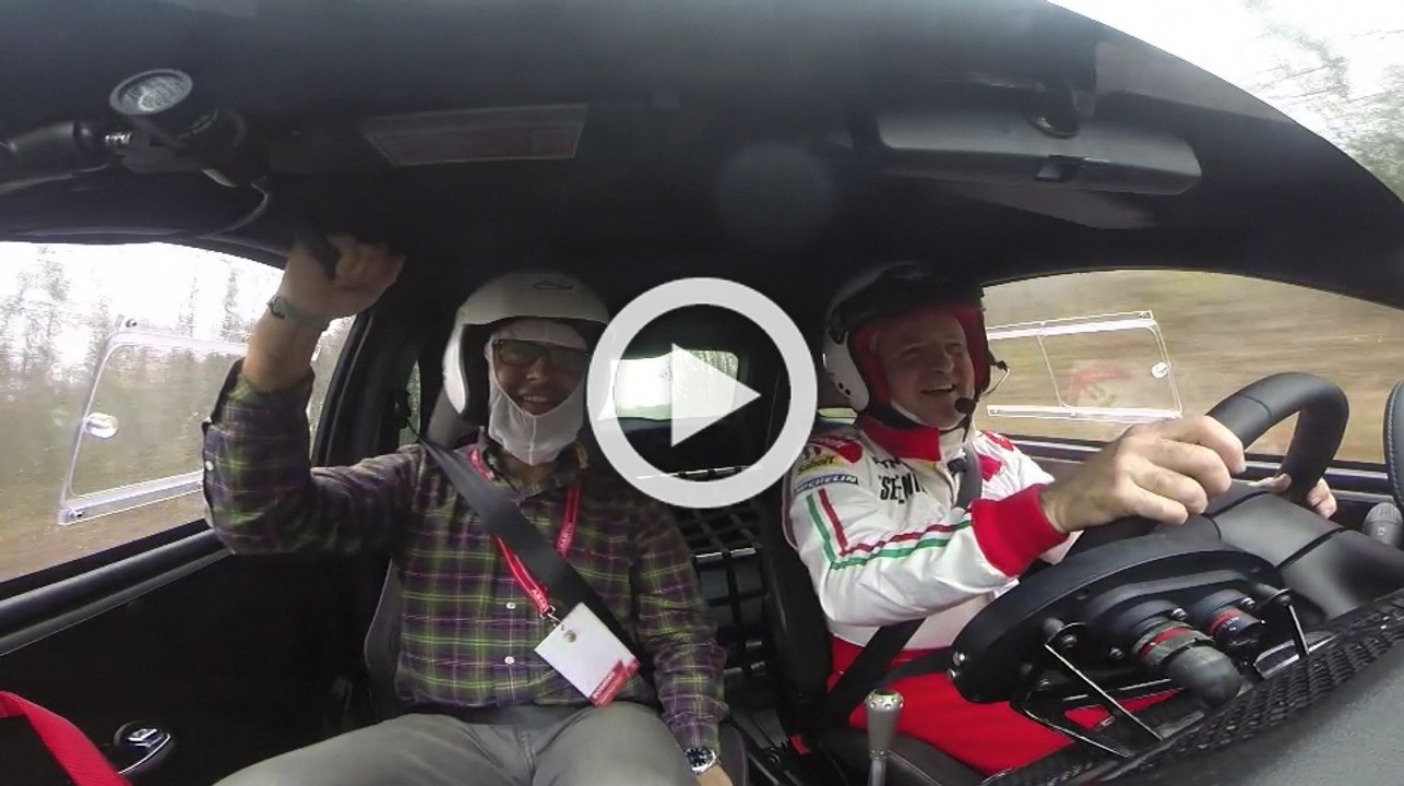 Miki Biasion Abarth 695 Biposto