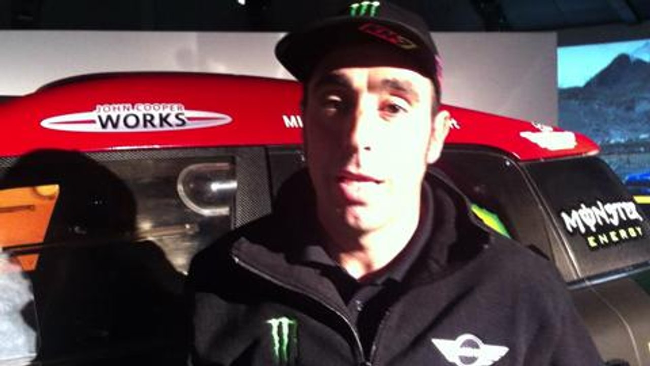 Nani Roma presenta a AUTO BILD el Mini del Dakar 2015