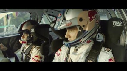 Sebastien Ogier y Neymar con el Polo WRC R