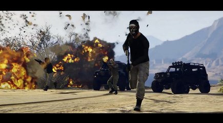 Grand Theft Auto Online Tráiler Los Golpes