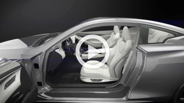 Infiniti Q60 concept interior