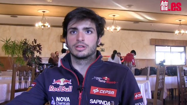 Pretemporada F1 2015, entrevista Carlos Sainz Jr