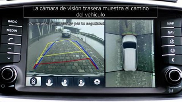 Nuevo Kia Sorento, tecnologías- Sistema de control periférico 360º