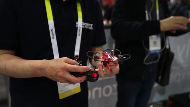 Byrobot's Battle Robots Fight In The Air At CES 2016