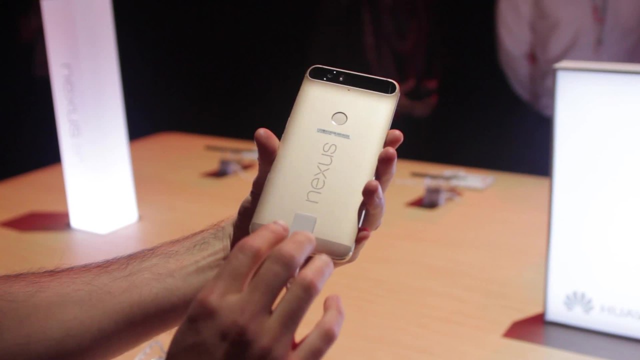 Huawei Nexus 6P In Matte Gold At CES 2016