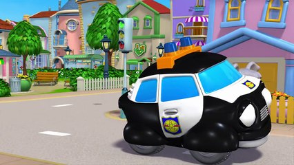 Heroes of the City Learn English About Paulie Police Car
