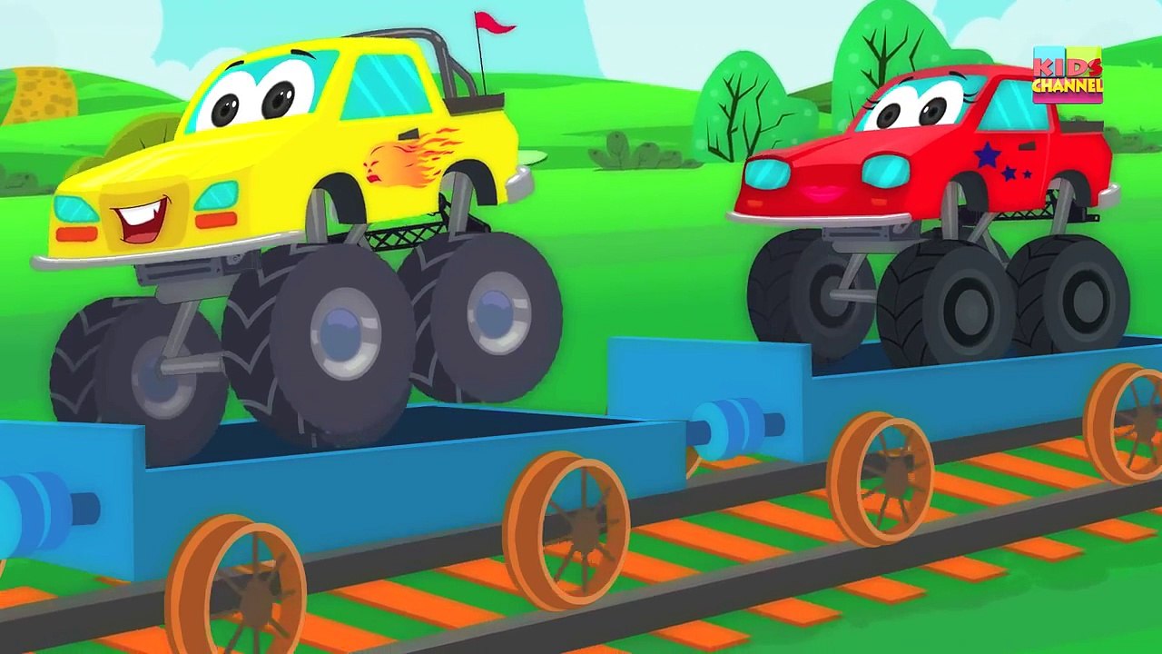 Humpty Dumpty Sat On The Wall | Car Nursery Rhymes For Children By Kids Channel