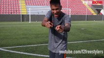 Neymar mostra categoria em desafio do travessão