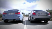 BMW M3 vs Mercedes C63 AMG