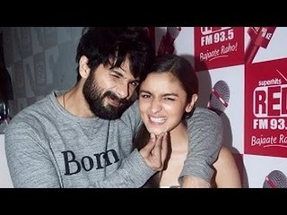 Shahid Kapoor & Alia Bhatt Promotes Shaandaar At 93.5 Red FM
