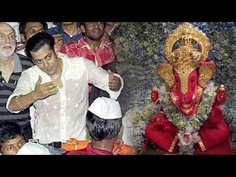 Salman Khan's Ganpati Celebrations 2015 (UNCUT VIDEO)