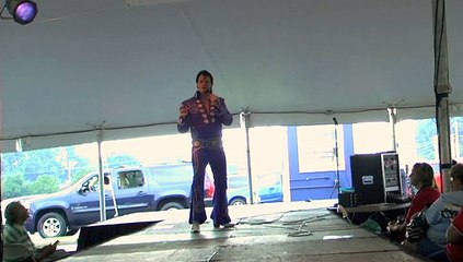 Brad Latham sings 'It's Over' Elvis Week 2008