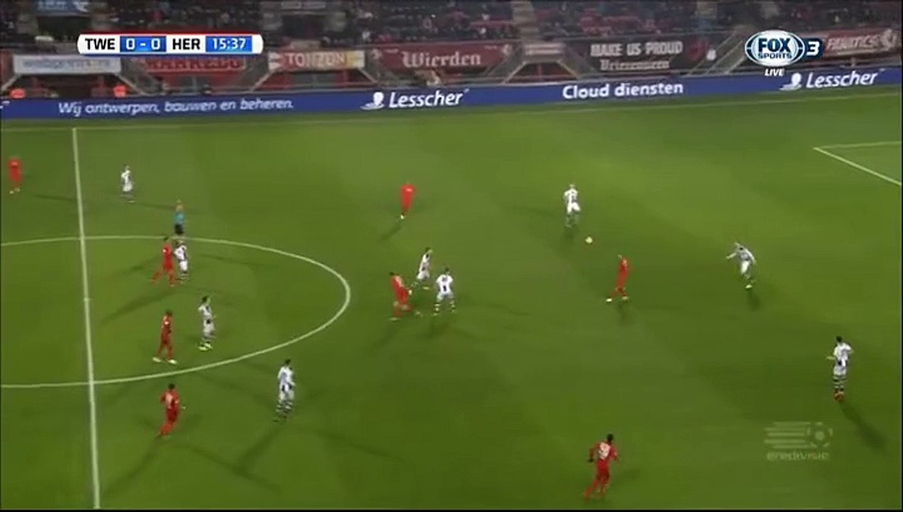 1-0 Chinedu Ede Goal Holland  Eredivisie - 15.01.2016, FC Twente 1-0 Heracles Almelo