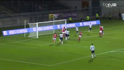 2-1 Steve Mounié Goal France  Ligue 2 - 15.01.2016, Nîmes Olympique 2-1 Clermont Foot