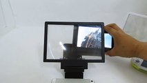 How to Enlarge Mobile Screen - Folding Enlarged Screen Expander Stand Gadget - 3D Mobile Screen Magnifer