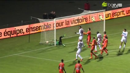 0-1 Gaëtan Courtet Goal France  Ligue 2 - 15.01.2016, Stade Laval 0-1 AJ Auxerre