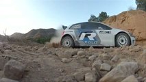 PTE Carlos Sainz and Sebastein Ogier tes Volkswagen Motorsport