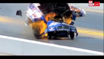 PTE Accidente drag racing extremo