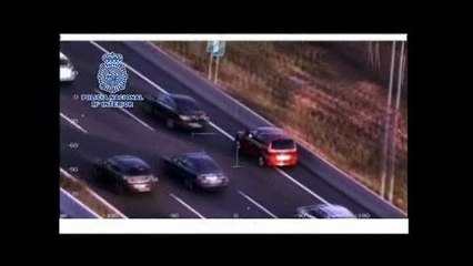 Persecucion policial aluniceros madrid