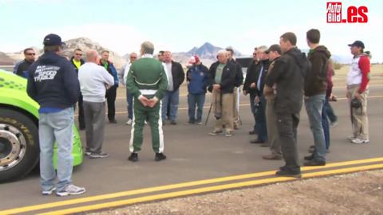 Record velocidad camión Volvo