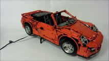 Video: LEGO Porsche 911 (997) Turbo Cabriolet PDK