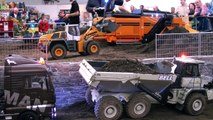 RC Construction Site Scale Model Truck Wheel Loader Excavator Dumper Action *1080p50fpsHD*