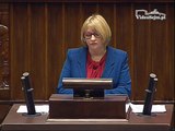 Poseł Barbara Bartuś - Wystąpienie z dnia 16 grudnia 2015 roku.
