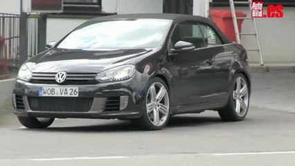 Video herunterladen: Vídeo: Nuevo Volkswagen Golf R Cabriolet