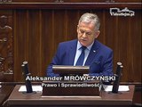 Poseł Aleksander Mrówczyński - Wystąpienie z dnia 16 grudnia 2015 roku.