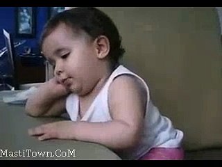 Sweet Baby Girl Talking on Phone Sooo Sweet