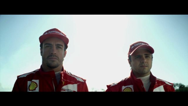 Vídeo: Fernando Alonso y Felipe Massa Test FIAT 500 Abarth Cabrio