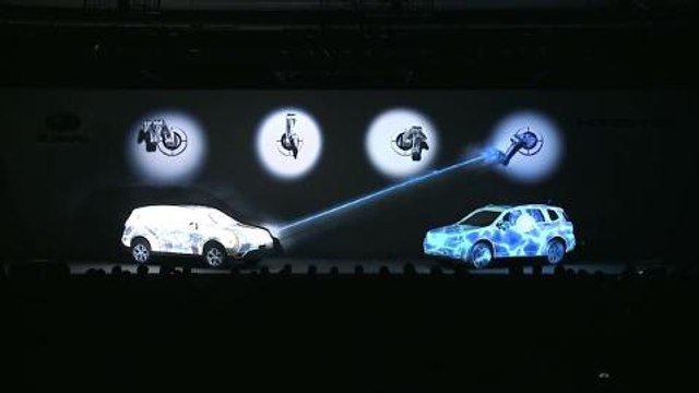 Presentación Nuevo Subaru Forester Projection Mapping
