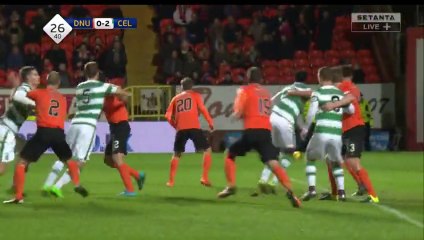 Jozo Simunovic Goal - Dundee United 0-2 Celtic - 15.01.2016