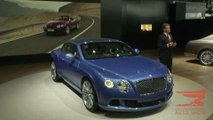 Bentley Continental GT Speed Convertible Salón del Automovil de Detroit