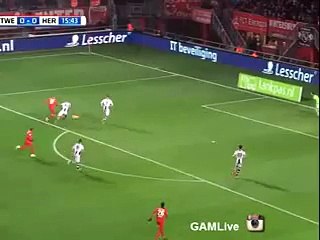 LIVE GOAL Twente vs. Heracles 1-0 - Heracles Eredivisie 2016