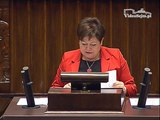 Poseł Bożena Szydłowska - Wystąpienie z dnia 16 grudnia 2015 roku.