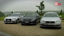 Comparativa Audi A6, Mercedes Clase E y BMW Serie 5
