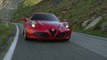 Alfa Romeo 4C conducción en carretera