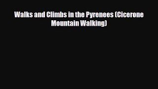 [PDF Download] Walks and Climbs in the Pyrenees (Cicerone Mountain Walking) [Read] Online