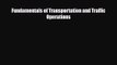 [PDF Download] Fundamentals of Transportation and Traffic Operations [PDF] Full Ebook